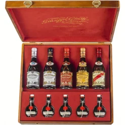 Acetaia Giusti - Modena 1605 Acetaia Giuseppe Giusti - Modena 1605 - The Scrigno - Wooden Gift Collections - Balsamic Vinegar of Modena I.G.P. - Avvenice^ Oil & Vinegar