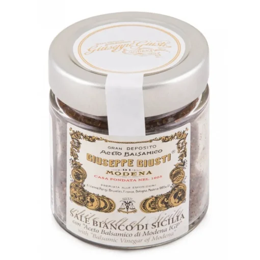 Acetaia Giusti - Modena 1605 Acetaia Giuseppe Giusti - Modena 1605 - White Sicilian Salt with Balsamic Vinegar of Modena I.G.P. - Avvenice^ Preserved Foods | Oil & Vinegar