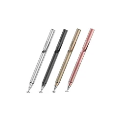 Adonit - Jot Pro Fine Point Precision Stylus for Apple, Android, Kindle, Samsung, Windows - Silver - Touch Pen - Classic - Avvenice^ Desk Supplies