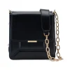 Aleksandra Badura - Candy Bag - Calfskin Shoulder Bag - Carbon Black - Luxury High Quality Leather Bag - Avvenice