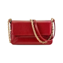 Aleksandra Badura - Candy Bag Mini - Goatskin Shoulder Bag - Red - Luxury High Quality Leather Bag - Avvenice^ Bags