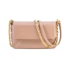 Aleksandra Badura - Candy Bag Mini - Goatskin Shoulder Bag - Blush - Luxury High Quality Leather Bag - Avvenice^ Bags