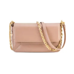 Aleksandra Badura - Candy Bag Mini - Goatskin Shoulder Bag - Blush - Luxury High Quality Leather Bag - Avvenice^ Bags