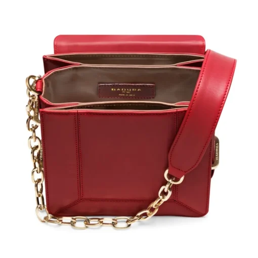 Aleksandra Badura - Candy Bag - Calfskin Shoulder Bag 'Stardust' - Red - Luxury High Quality Leather Bag - Avvenice^ Bags