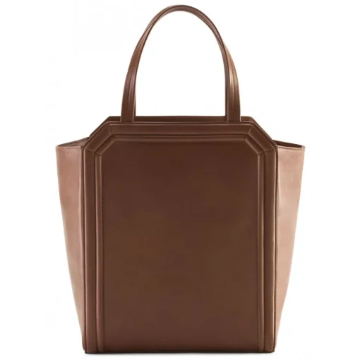Aleksandra Badura - Clio Bag - Calfskin Bag - Tobacco - Luxury High Quality Leather Bag - Avvenice^ Bags