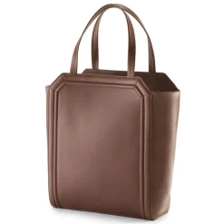 Aleksandra Badura - Clio Bag - Calfskin Bag - Tobacco - Luxury High Quality Leather Bag - Avvenice^ Bags