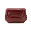 Aleksandra Badura - Etoile Mini Bag - Eel Shoulder Bag - Marsala - Luxury High Quality Leather Bag - Avvenice^ Bags