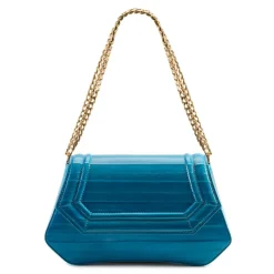 Aleksandra Badura - Etoile Bag - Eel Shoulder Bag - Himalaya Blue - Luxury High Quality Leather Bag - Avvenice^ Bags