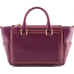 Aleksandra Badura - Ladylike Bag - Lizard & Calfskin Top-Handle Tote Bag - Richelieu - Luxury High Quality Leather Bag - Avvenice^ Bags