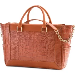 Aleksandra Badura - Ladylike Medium Bag - Alligator & Calfskin Top-Handle Tote Bag - Deep Teal - Luxury High Quality Leather Bag - Avvenice^ Bags