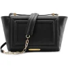 Aleksandra Badura - Luisa Bag - Goatskin Shoulder Bag - Onyx - Luxury High Quality Leather Bag - Avvenice^ Bags
