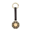 Aleksandra Badura - Small Leather Goods - Keyring in Calfskin - Black - Luxury High Quality - Avvenice^ Other Accessories