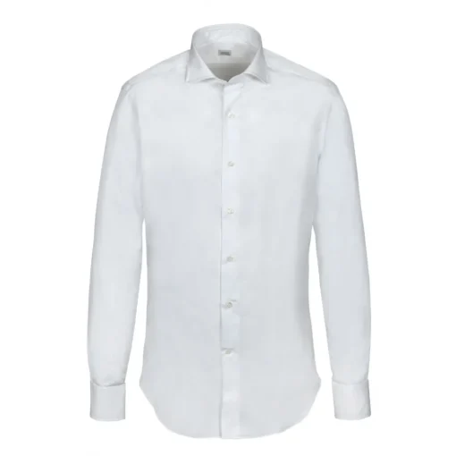 Alessandro Gherardi - Long Sleeve Shirt - White - Shirt - Handmade in Italy - Luxury Exclusive Collection - Avvenice^ Shirts