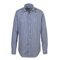 Alessandro Gherardi - Long Sleeve Shirt - Blue Stripe - Shirt - Handmade in Italy - Luxury Exclusive Collection - Avvenice