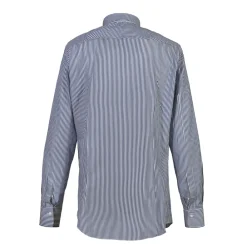 Alessandro Gherardi - Long Sleeve Shirt - Blue Stripe - Shirt - Handmade in Italy - Luxury Exclusive Collection - Avvenice^ Shirts