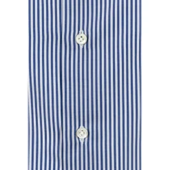 Alessandro Gherardi - Long Sleeve Shirt - Blue Stripe - Shirt - Handmade in Italy - Luxury Exclusive Collection - Avvenice