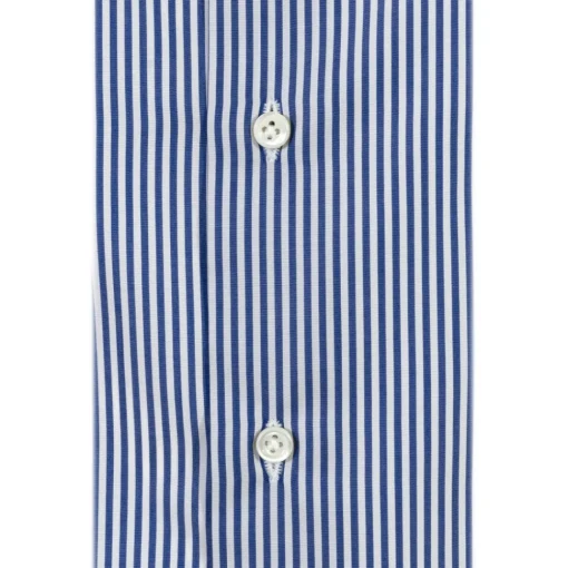 Alessandro Gherardi - Long Sleeve Shirt - Blue Stripe - Shirt - Handmade in Italy - Luxury Exclusive Collection - Avvenice