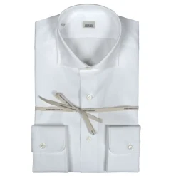 Alessandro Gherardi - Long Sleeve Shirt - White - Shirt - Handmade in Italy - Luxury Exclusive Collection - Avvenice^ Shirts