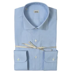 Alessandro Gherardi - Long Sleeve Shirt - Heavenly on White - Shirt - Handmade in Italy - Luxury Exclusive Collection - Avvenice^ Shirts
