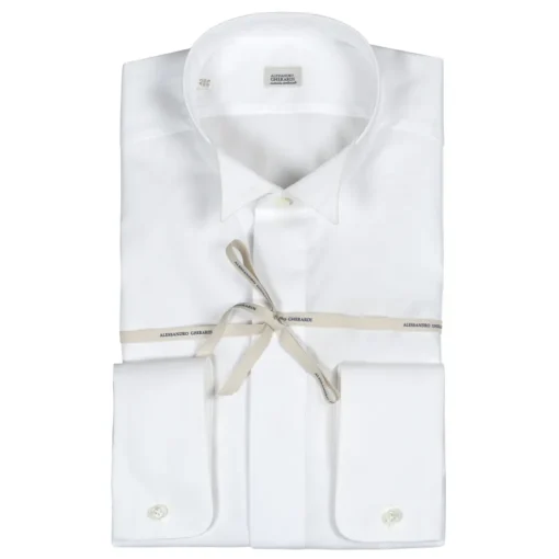 Alessandro Gherardi - Long Sleeve Shirt - White - Shirt - Handmade in Italy - Luxury Exclusive Collection - Avvenice^ Shirts