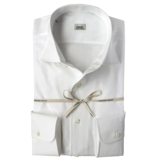 Alessandro Gherardi - Long Sleeve Shirt - White - Shirt - Handmade in Italy - Luxury Exclusive Collection - Avvenice