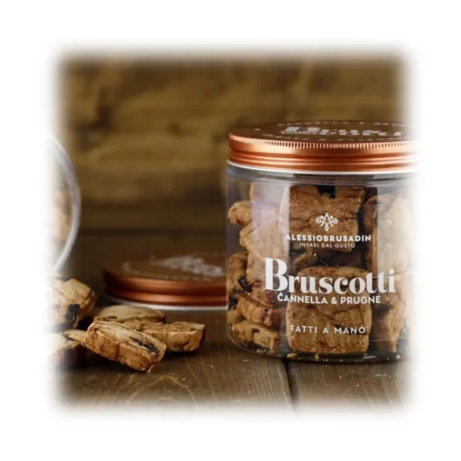 Alessio Brusadin - Bruscotti Cinnamon & Plums - Handmade - Made in Italy - Avvenice^ Sweets