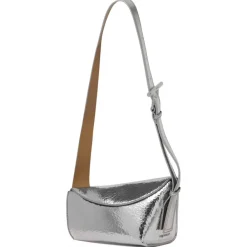 Alexander McQueen - Asymmetrical Shoulder Bag - Silver - Exclusive Luxury Collection - Avvenice^ Bags