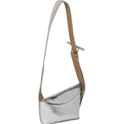 Alexander McQueen - Asymmetrical Shoulder Bag - Silver - Exclusive Luxury Collection - Avvenice^ Bags