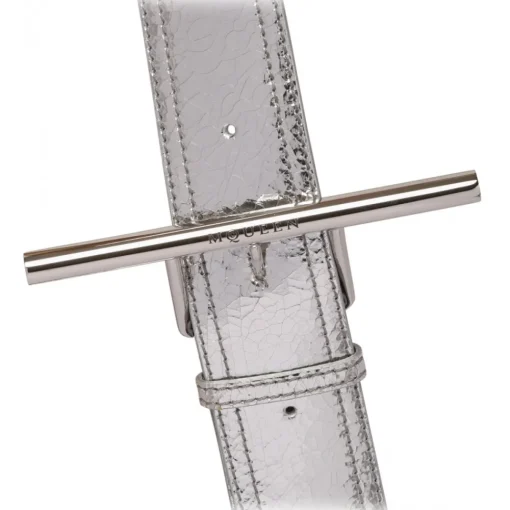 Alexander McQueen - Asymmetrical Shoulder Bag - Silver - Exclusive Luxury Collection - Avvenice^ Bags