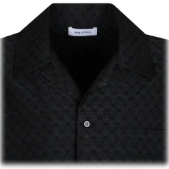 Alexander McQueen - Black Printed Shirt - Black - Exclusive Luxury Collection - Avvenice^ Shirts