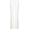 Alexander McQueen - Flared Trouser - White - Exclusive Luxury Collection - Avvenice