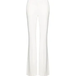 Alexander McQueen - Flared Trouser - White - Exclusive Luxury Collection - Avvenice