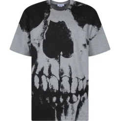 Alexander McQueen - Grey Skull T-Shirt - Grey - Exclusive Luxury Collection - Avvenice^ T-shirt