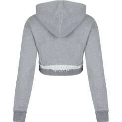 Alexander McQueen - Logo Embroidered Hoodie - Light Grey - Exclusive Luxury Collection - Avvenice^ Sweatshirts