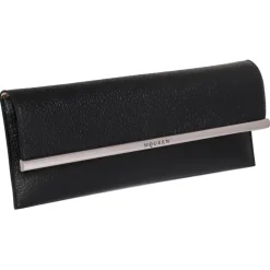 Alexander McQueen - Long Clutch - Black - Exclusive Luxury Collection - Avvenice