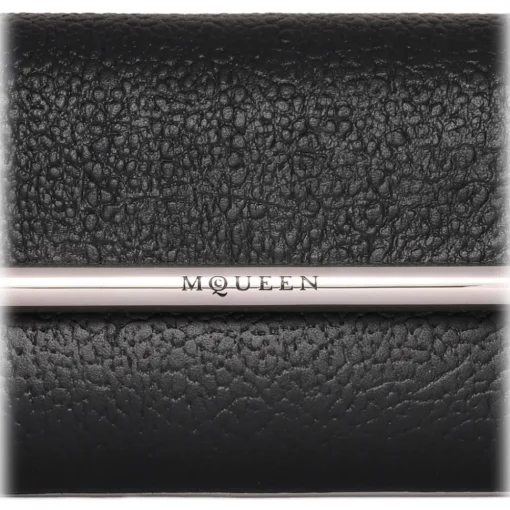 Alexander McQueen - Long Clutch - Black - Exclusive Luxury Collection - Avvenice