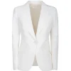Alexander McQueen - Single Breasted Blazer - White - Exclusive Luxury Collection - Avvenice^ Dresses