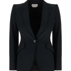 Alexander McQueen - Single Breasted Blazer - Black - Exclusive Luxury Collection - Avvenice