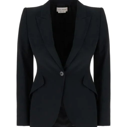 Alexander McQueen - Single Breasted Blazer - Black - Exclusive Luxury Collection - Avvenice