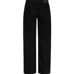 Alexander McQueen - Wide Leg Jeans - Black - Exclusive Luxury Collection - Avvenice^ Trousers