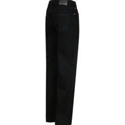 Alexander McQueen - Wide Leg Jeans - Black - Exclusive Luxury Collection - Avvenice^ Trousers