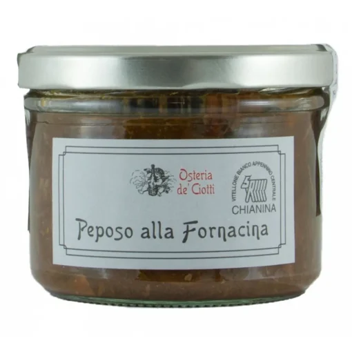 Alla Gusteria - Nunquam Alla Gusteria - Osteria de Ciotti - Nunquam - Fornacina Peposo - 200 g - Avvenice^ Preserved Foods