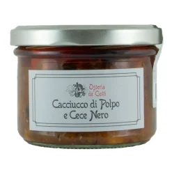 Alla Gusteria - Nunquam Alla Gusteria - Osteria de Ciotti - Nunquam - Cacciucco Octopus and Black Cece - 200 g - Avvenice^ Preserved Foods