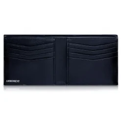 Ammoment - Caiman in Black Northern Light - Leather Bifold Wallet - Avvenice