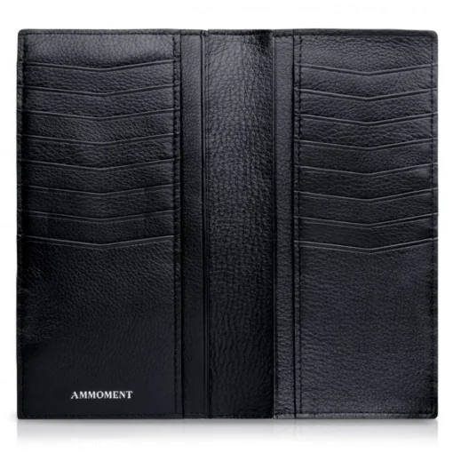 Ammoment - Caiman in Degrade Coal New Age - Leather Breast Wallet - Avvenice^ Wallets