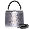 Ammoment - Jena Handbag Small in Python - Baikal Blue - Luxury High Quality Leather Bag - Avvenice^ Bags