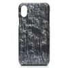 Ammoment - Ostrich in Tahitian Pearl - Leather Cover - iPhone X - Avvenice^ Case