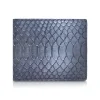 Ammoment - Python in Calcite Grey - Leather Bifold Wallet - Avvenice^ Wallets
