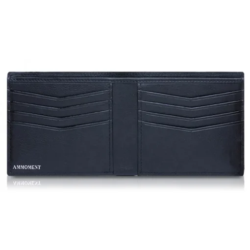 Ammoment - Python in Calcite Grey - Leather Bifold Wallet - Avvenice^ Wallets