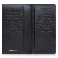 Ammoment - Python in Calcite Grey - Leather Breast Wallet - Avvenice